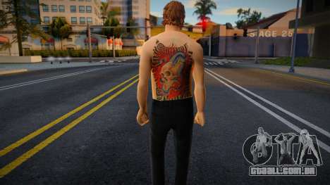 O cara com a tatuagem para GTA San Andreas