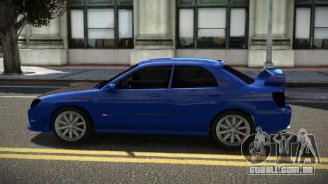 Subaru Impreza Custom TR para GTA 4