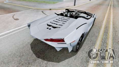 Pegassi Ignus Spider Loblolly para GTA San Andreas