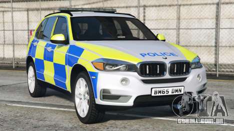 BMW X5 Police