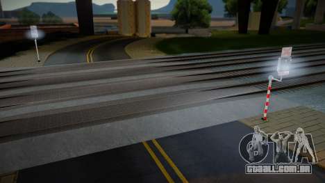 Railroad Crossing Mod Slovakia v27 para GTA San Andreas