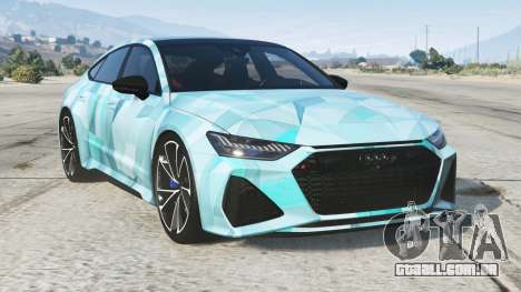 Audi RS 7 Sportback Medium Sky Blue