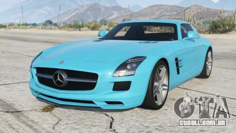 Mercedes-Benz SLS 63 AMG (C197) Bright Turquoise