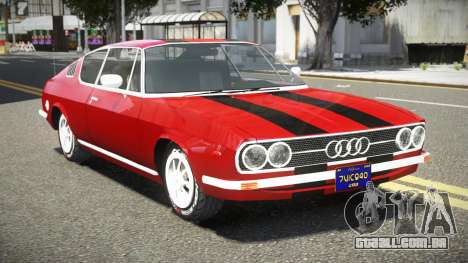 1970 Audi 100 Typ C1 V1.2 para GTA 4