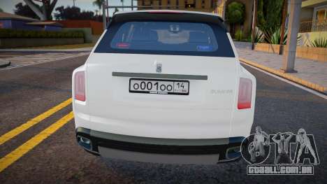 Rolls-Royce Cullinan BUNKER para GTA San Andreas