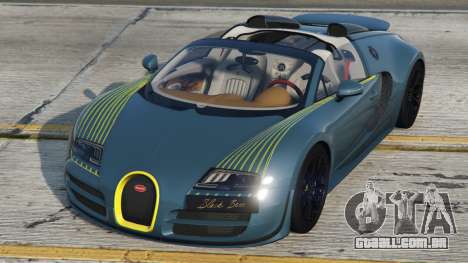 Bugatti Veyron Blue Sapphire