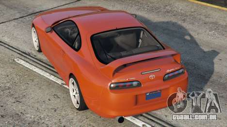 Toyota Supra Vivid Vermilion