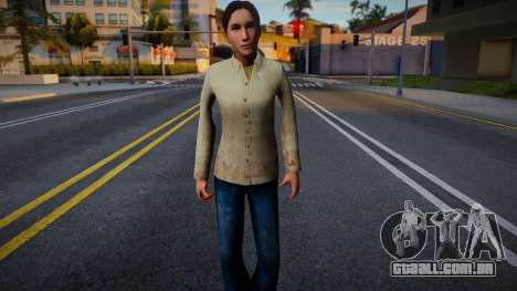 Half-Life 2 Citizens Female v2 para GTA San Andreas