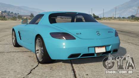 Mercedes-Benz SLS 63 AMG (C197) Bright Turquoise