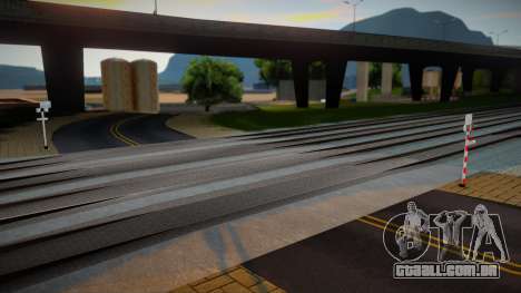 Railroad Crossing Mod Slovakia v15 para GTA San Andreas