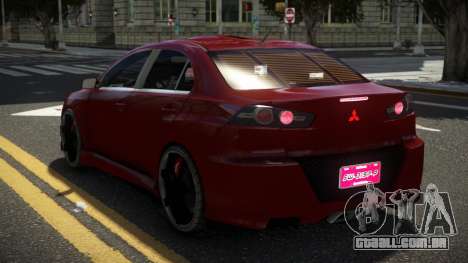 Mitsubishi Lancer Evolution X G-Tuning para GTA 4