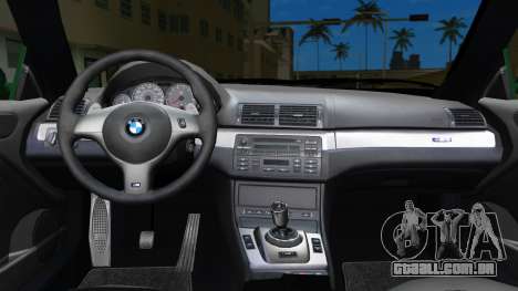 BMW M3 GTR E46 01 para GTA Vice City