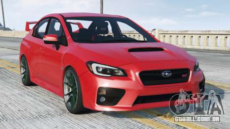 Subaru WRX Pigment Red