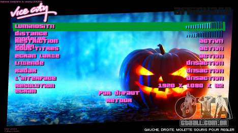 Halloween Menu para GTA Vice City