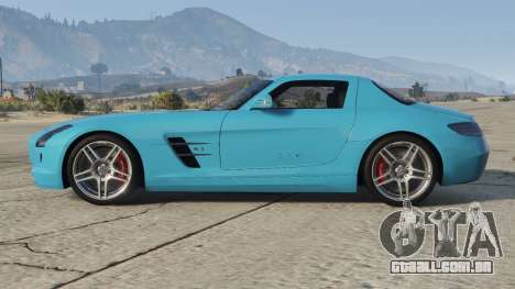 Mercedes-Benz SLS 63 AMG (C197) Bright Turquoise