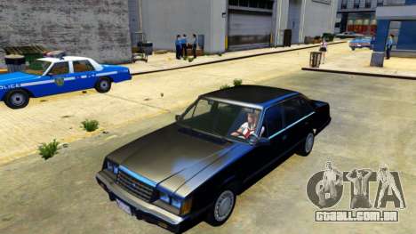 Ford LTD LX 1985 FBI para GTA 4