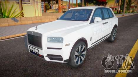 Rolls-Royce Cullinan BUNKER para GTA San Andreas