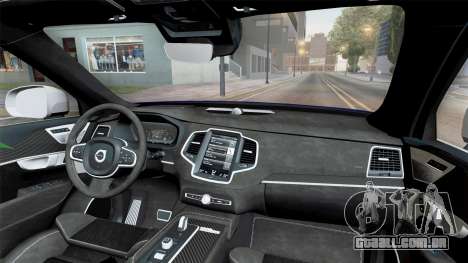 Volvo XC90 Polícia para GTA San Andreas