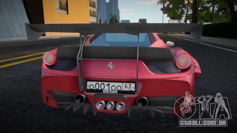 Ferrari 458 Italia Diamond para GTA San Andreas