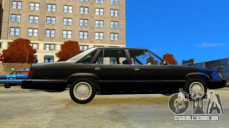 Ford LTD LX 1985 FBI para GTA 4