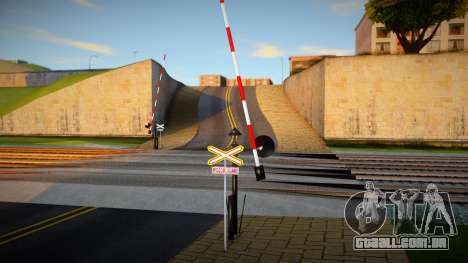 Railroad Crossing Mod Czech v4 para GTA San Andreas