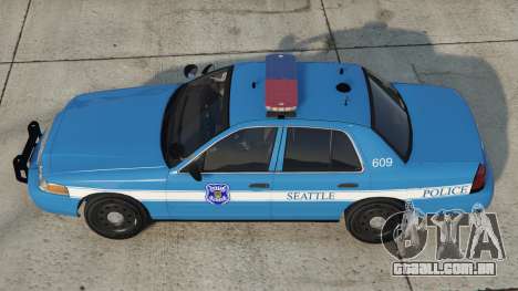 Ford Crown Victoria Police Bondi Blue [Add-On]
