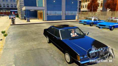 Ford LTD LX 1985 FBI para GTA 4