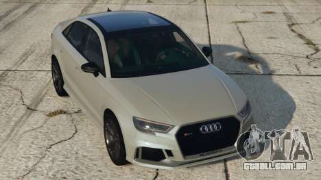 Audi RS 3 Sedan (8V) Silver Chalice