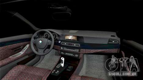 BMW M5 (F10) Martinique para GTA San Andreas
