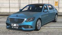 Mercedes-Maybach S 680 Rich Electric Blue [Add-On] para GTA 5