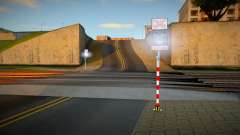 Railroad Crossing Mod Slovakia v27 para GTA San Andreas