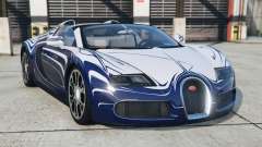 Bugatti Veyron Grand Sport Roadster LיOr Blanc para GTA 5