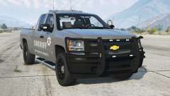Chevrolet Silverado Pickup Police Suva Gray [Add-On] para GTA 5