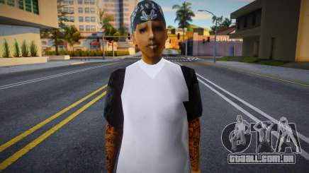Gangirl3 Ballas skin para GTA San Andreas