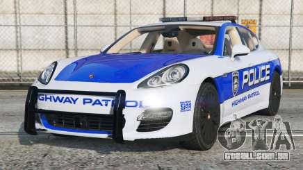Porsche Panamera Turbo Police Hot Pursuit [Replace] para GTA 5