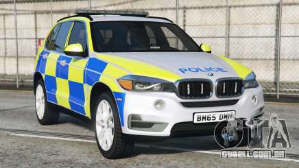 BMW X5 Police para GTA 5