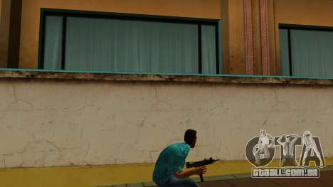 Gold SMG (Uzi) from GTA IV TBoGT para GTA Vice City