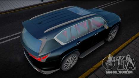 Lexus LX600 Amazing para GTA San Andreas