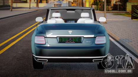 Aurus Senat Convertible Standart para GTA San Andreas