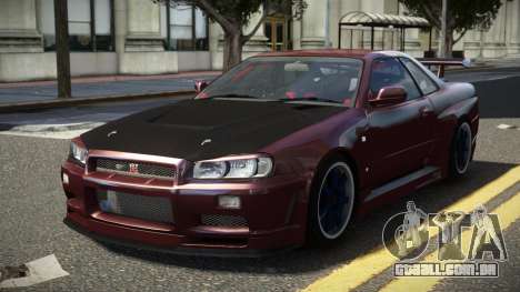 Nissan Skyline R34 GT-R XR para GTA 4