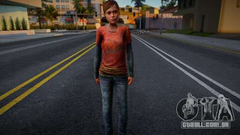 The Last Of Us - Ellie v1 para GTA San Andreas