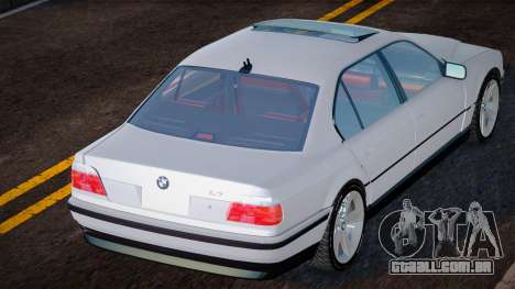 BMW L7 E38 White para GTA San Andreas