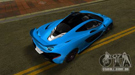 McLaren P1 Black Revel para GTA Vice City