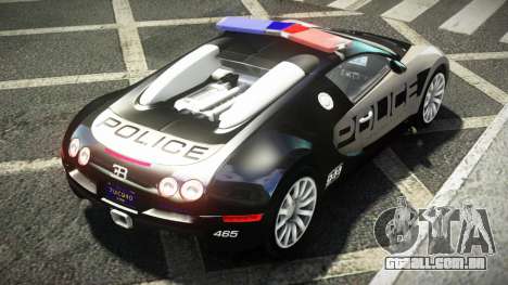Bugatti Veyron Police V1.1 para GTA 4