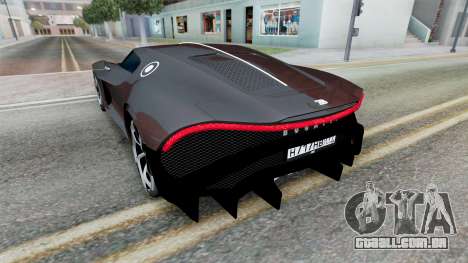 Bugatti La Voiture Noire Mockup 2019 para GTA San Andreas