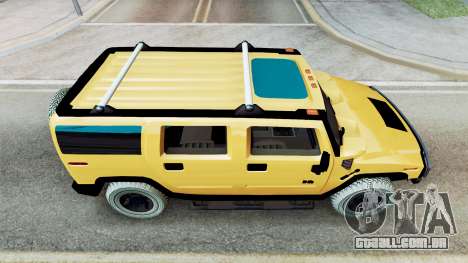 Hummer H2 Tacha para GTA San Andreas