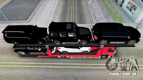 Volvo FMX Car Hauler para GTA San Andreas