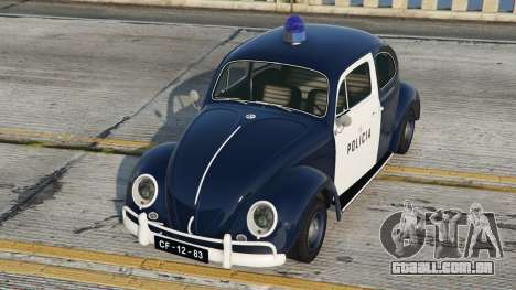 Volkswagen Beetle Policia 1962