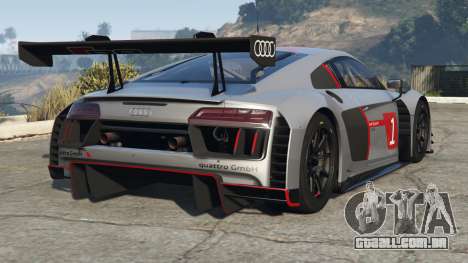 Audi R8 LMS GT3 2016 Silver Chalice