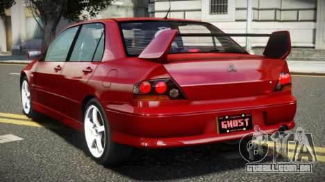 Mitsubishi Lancer Evolution VIII MR V1.1 para GTA 4